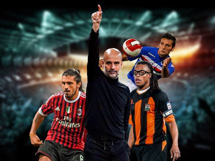 Pep Gvardiola, Edgar Davids, Đenaro Gatuzo, Vinćenco Montela