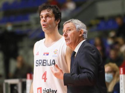 Miloš Teodosić i Svetislav Pešić