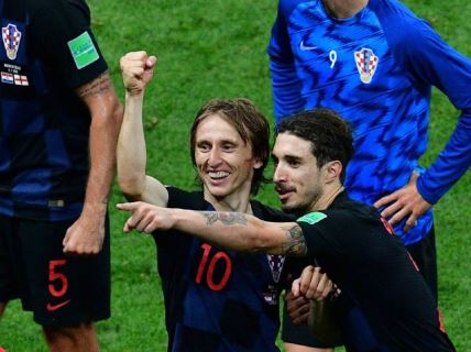 Šime Vrsaljko, Luka Modrić