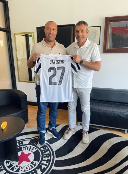 Mikael Silvestre u Partizanu.jpg