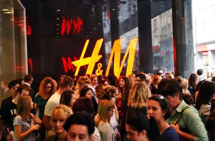 h&m butik otvaranje knez mihailova