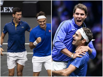 Novak Đoković Rodžer Federer Rafael Nadal Lejver kup