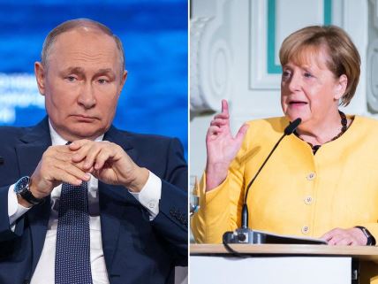 Vladimir Putin, Angela Merkel