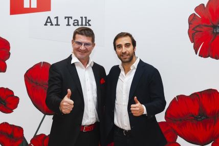 Dejan Turk i Matje Flamini, A1 Talk.jpg