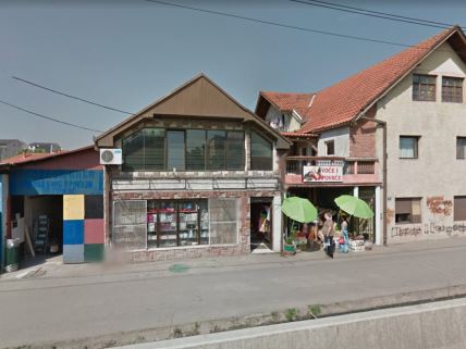 Mesto gde je bio klub u Krnjači