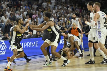 Tuča na Real Madrid Partizan