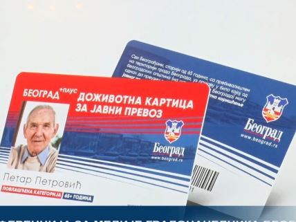 Doživotna kartica za javni prevoz