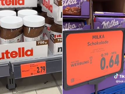 Milka, Nutela, Cena