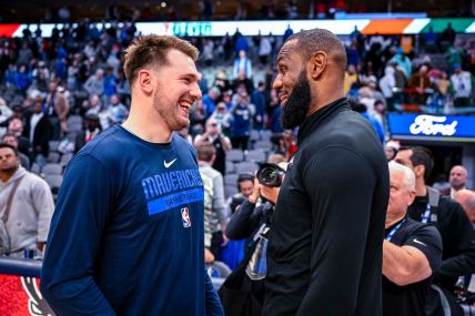 Luka Dončić Lebron Džejms