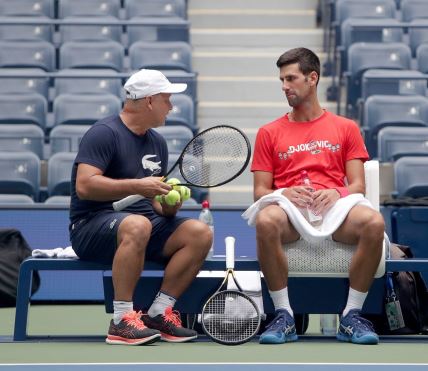 Novak Đoković i Marijan Vajda