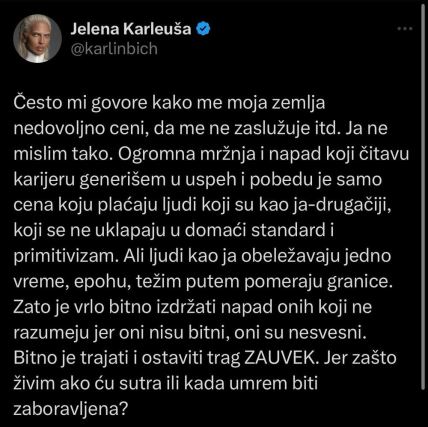 jelena karleuša twitter