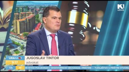 Jugoslav Tintor, advokat Milene Radulović