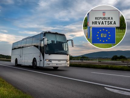 Hrvatska granica, Autobus