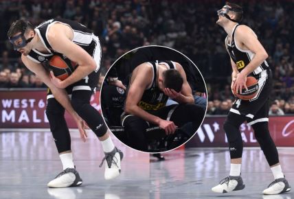 Aleksa Avramović povreda Partizan Armani