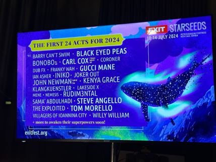 Exit festival 2024. lista izvođača