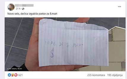 Deca izgubila pare za 8. mart