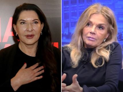 Marina Abramović i Mirjana Bobić