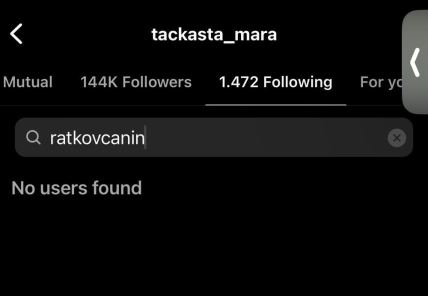 tačkasta mara instagram