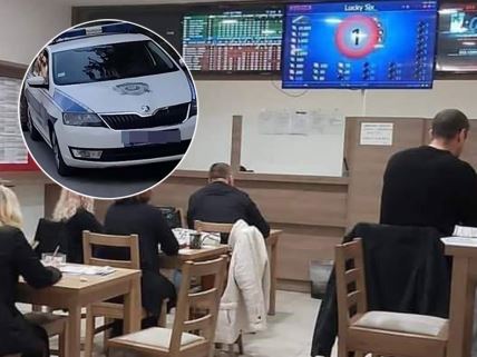 Policija, kladionica