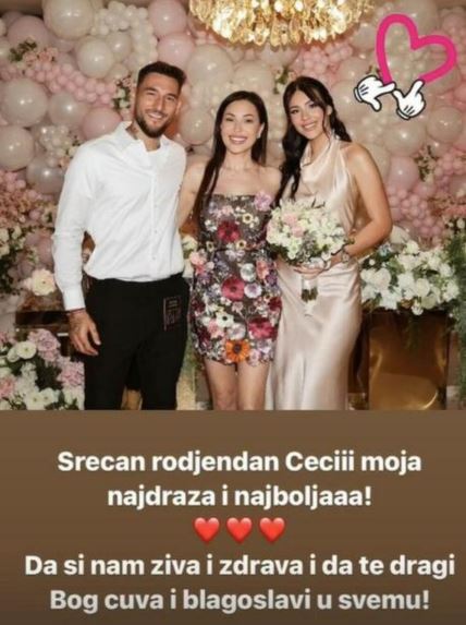 nemanja gudelj čestitao ceci rođendan