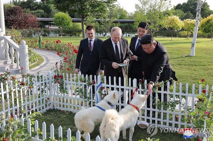 Vladimir Putin, Kim Džong Un