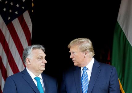 Viktor Orban, Donald Tramp