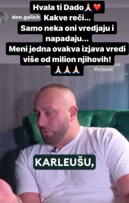 jelena karleuša, dado polumenta