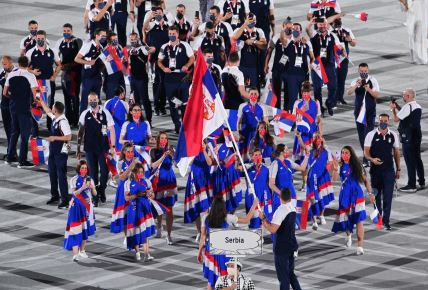 Srbija Olimpijske igre zastava