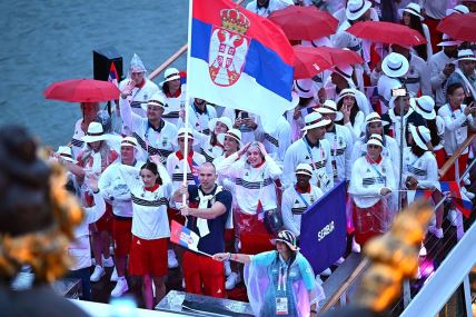 ceremonija otvaranja u Parizu - Srbija