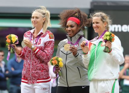 Serena Vilijams, Marija Šarapova i Viktorija Azarenka