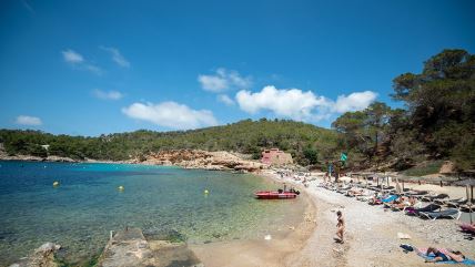 Cala Saladeta, Ibica, Španija