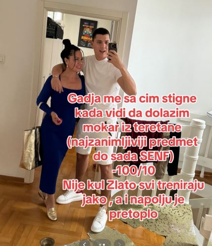 Jovan Pejić ispričao da ga je Zlata Petrović gađala senfom