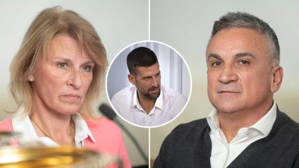 dijana, srđan, novak đoković