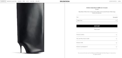 Balenciaga čizme