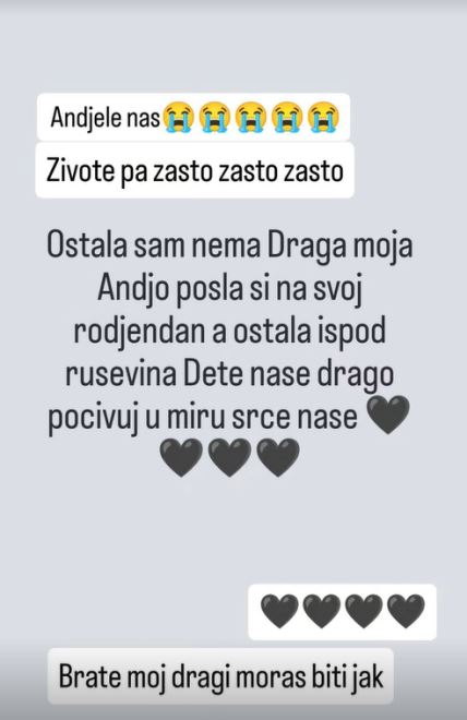 U tragediji u Novom Sadu nastradala ćerka brata Natalije Trik FX oglasila se