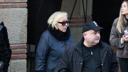 Sahrana majke Željka Mitrovića