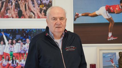 Bošidar Maljković, Predsednik Olimpijskog komiteta Srbije.JPG