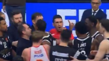 Partizan Olimpijakos sukob na terenu.jpg