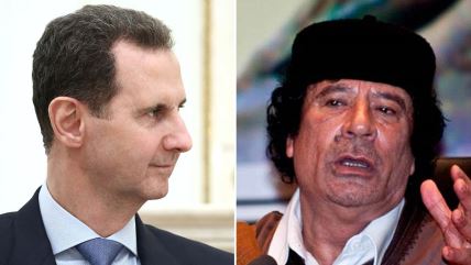 Bashar al-Assad Gadafi