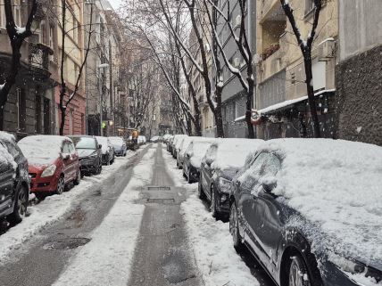 Beograd _ centar grada _ sneg _ zima _ automobili _ saobraćaj _ Foto Miloš B. Jovanović SmartLife (12).jpg