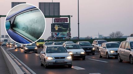 Zamagljena stakla, automobil, automobili, gužva, kolaps, Beograd, zima, Gazela, zaleđena stakla