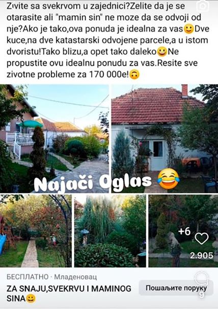 jeftine kuće, prodaja, nekretnine