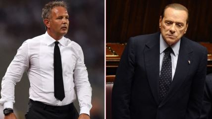 Siniša Mihajlović i Silvio Berluskoni