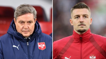 Dragan Stojković Piksi i Sergej Milinković-Savić.