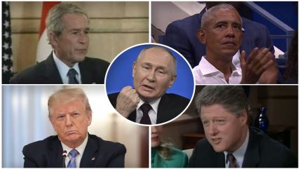 Džordž Buš Barak Obama Donald Tramp Bil Klinton Putin