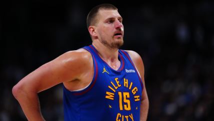 Nikola Jokić na utakmici Denver Klipersi