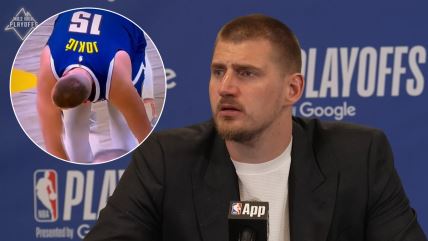Nikoli Jokiću je NBA liga zabranila da vezuje pertle i tako odugovlači