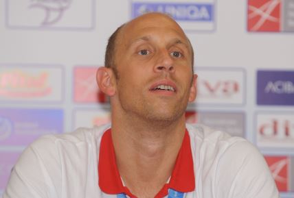 Srpski vaterpolista Andrija Prlainović.