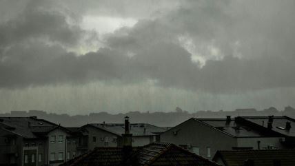 Nevreme u Beogradu, oblaci, grmljavina, kiša, pljusak, oluja, superćelijski oblak, superćelijska oluja