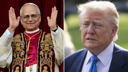 Donald Tramp Papa Lav XIV